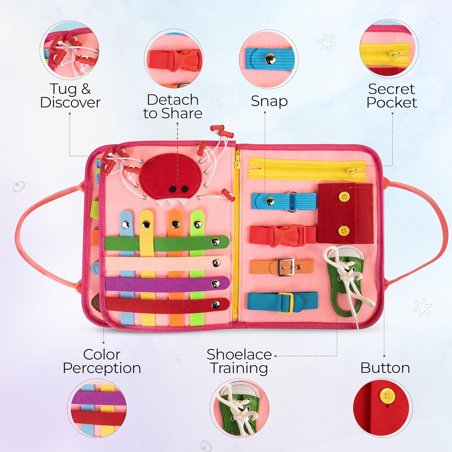 Pink Busy Board thumbnail 2