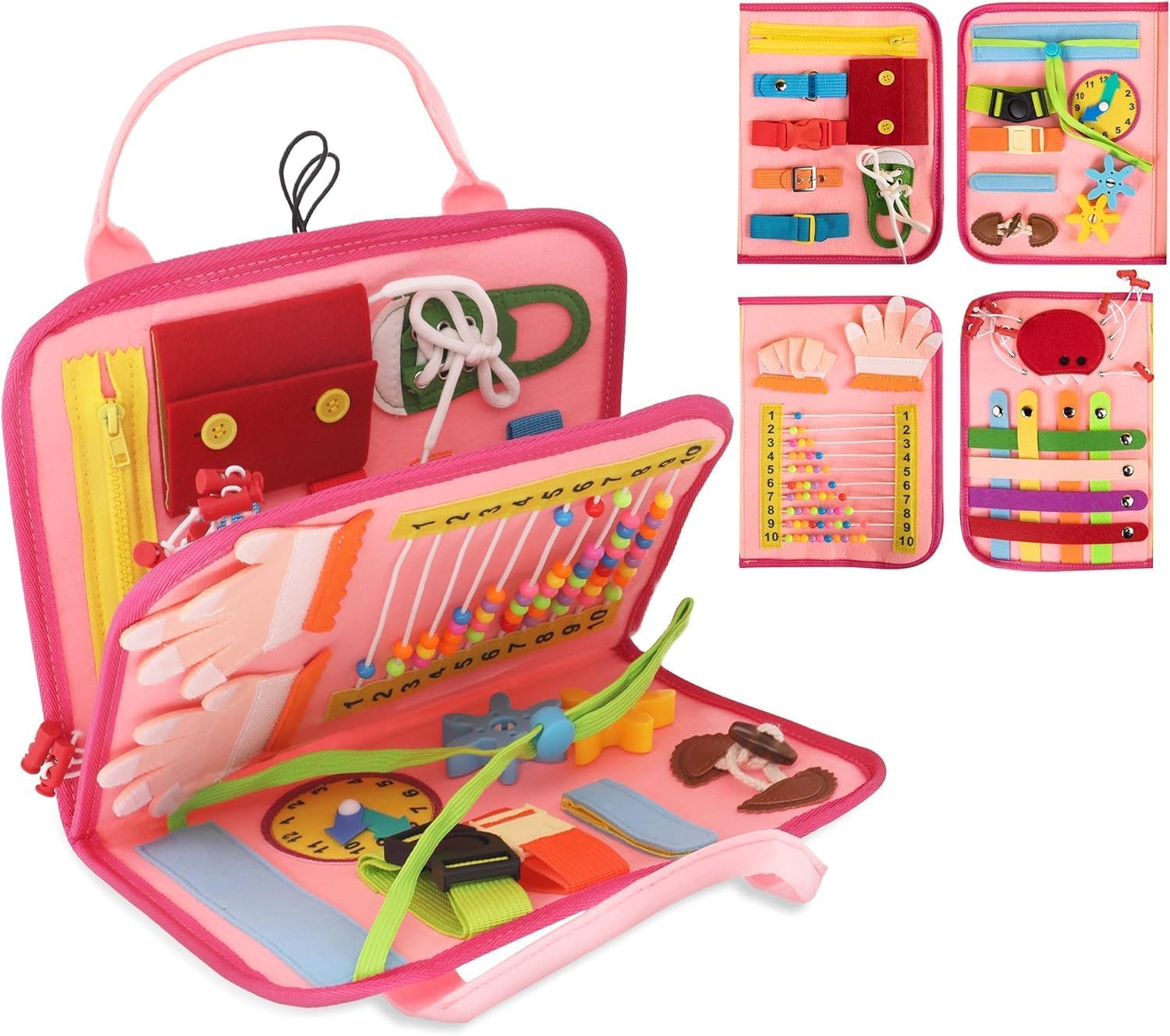 Pink Busy Board